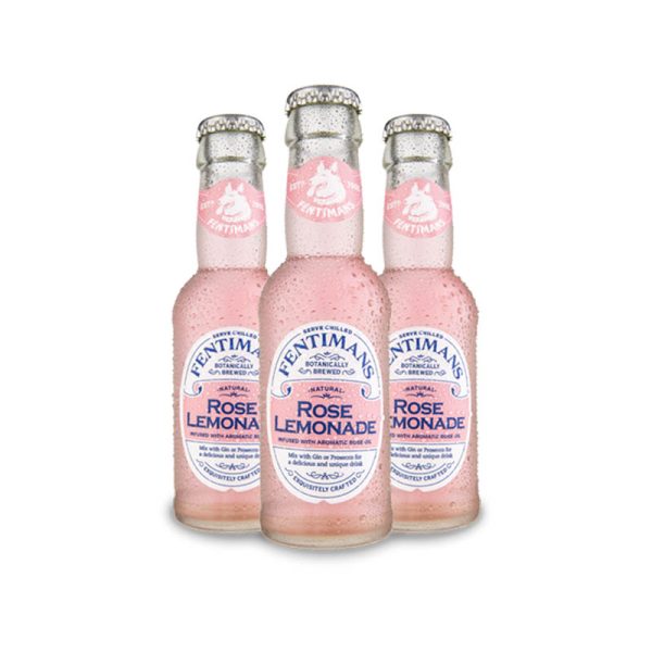 Fentimans Rose Lemonade - 3 x 200ml